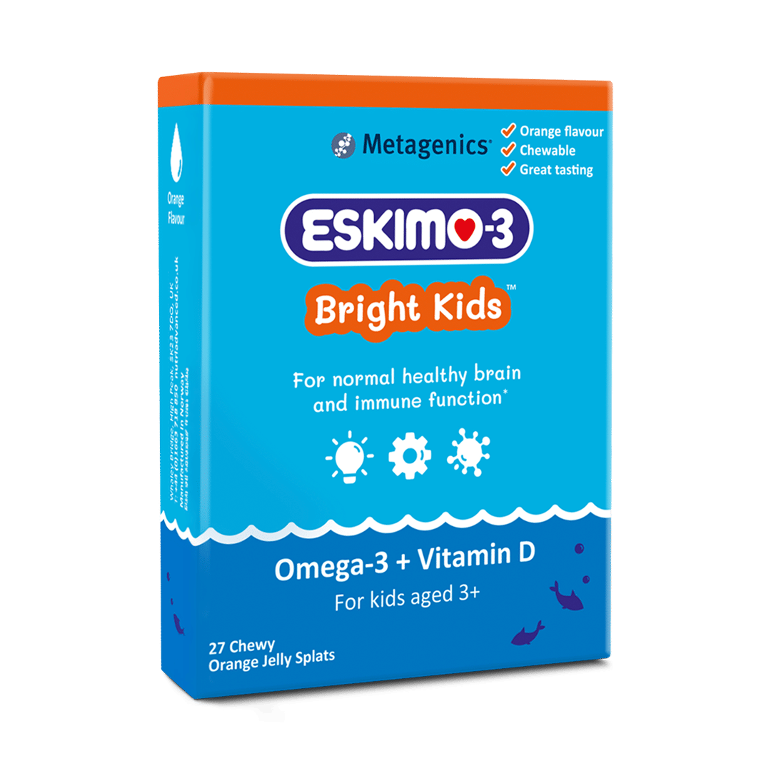 Eskimo-3 Bright Kids Jelly Splats Fish Oil for Children