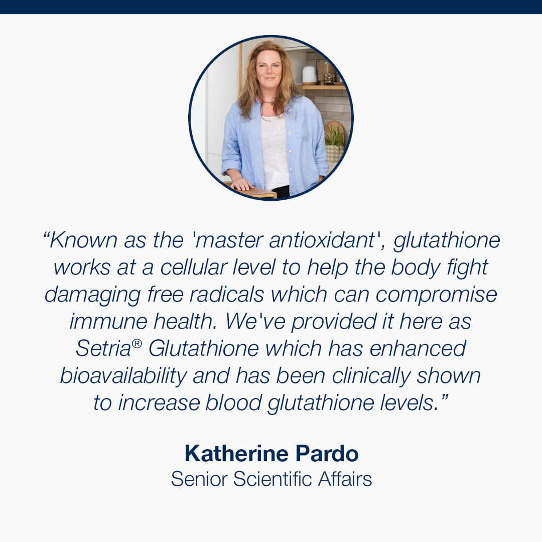Glutathione Plus | 60 Capsules High Quality Setria® Reduced L-Glutathione